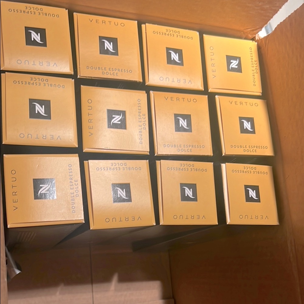 Nespresso Vertuo Double Espresso Dolce Capsules X 12 boxes